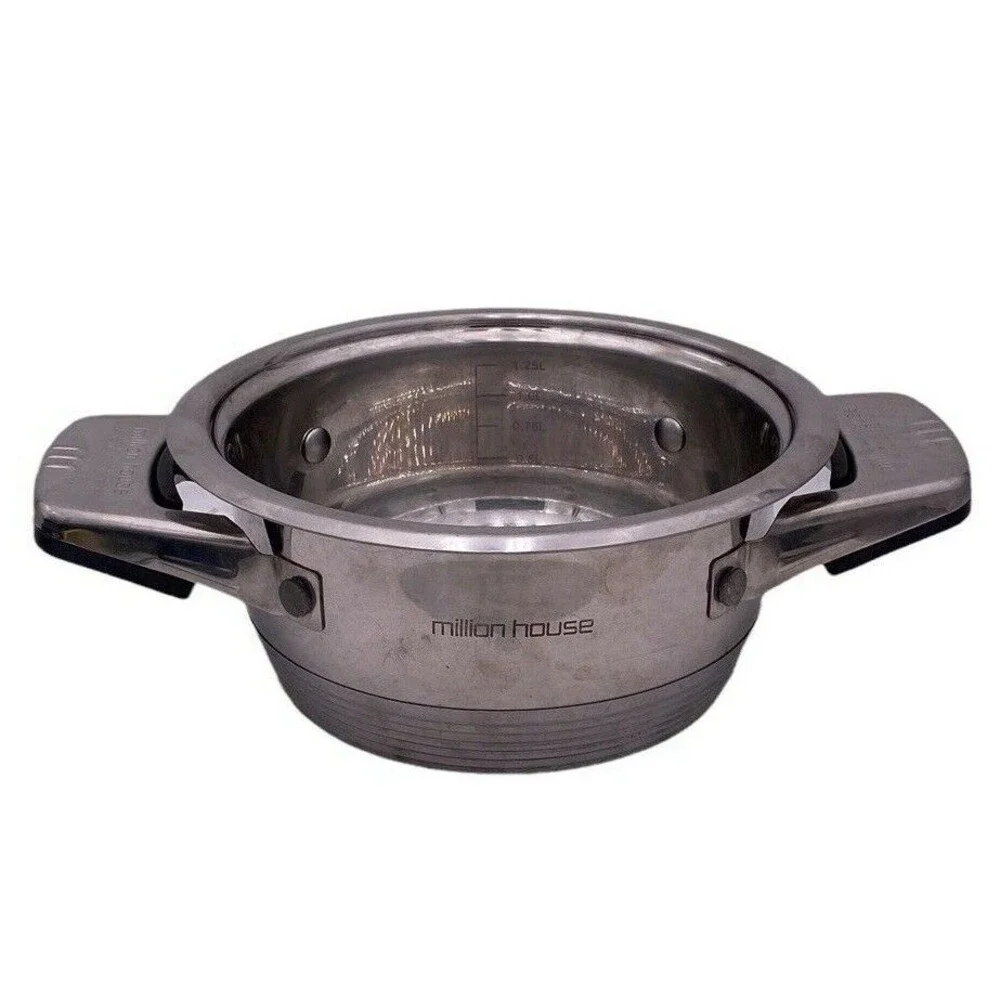 Million House Solingen Stainles Steel Induction Pot Saucepan 1.25L Z-Line No Lid